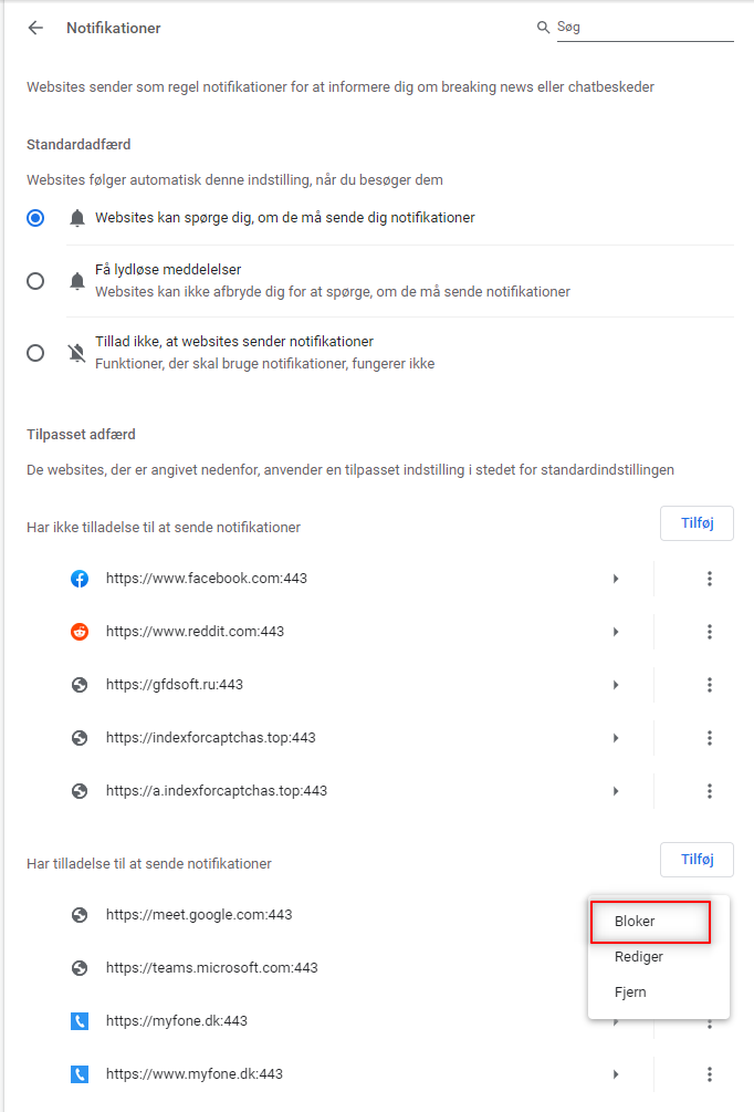 Fjern Notifikationer I Chrome Uni It Aps